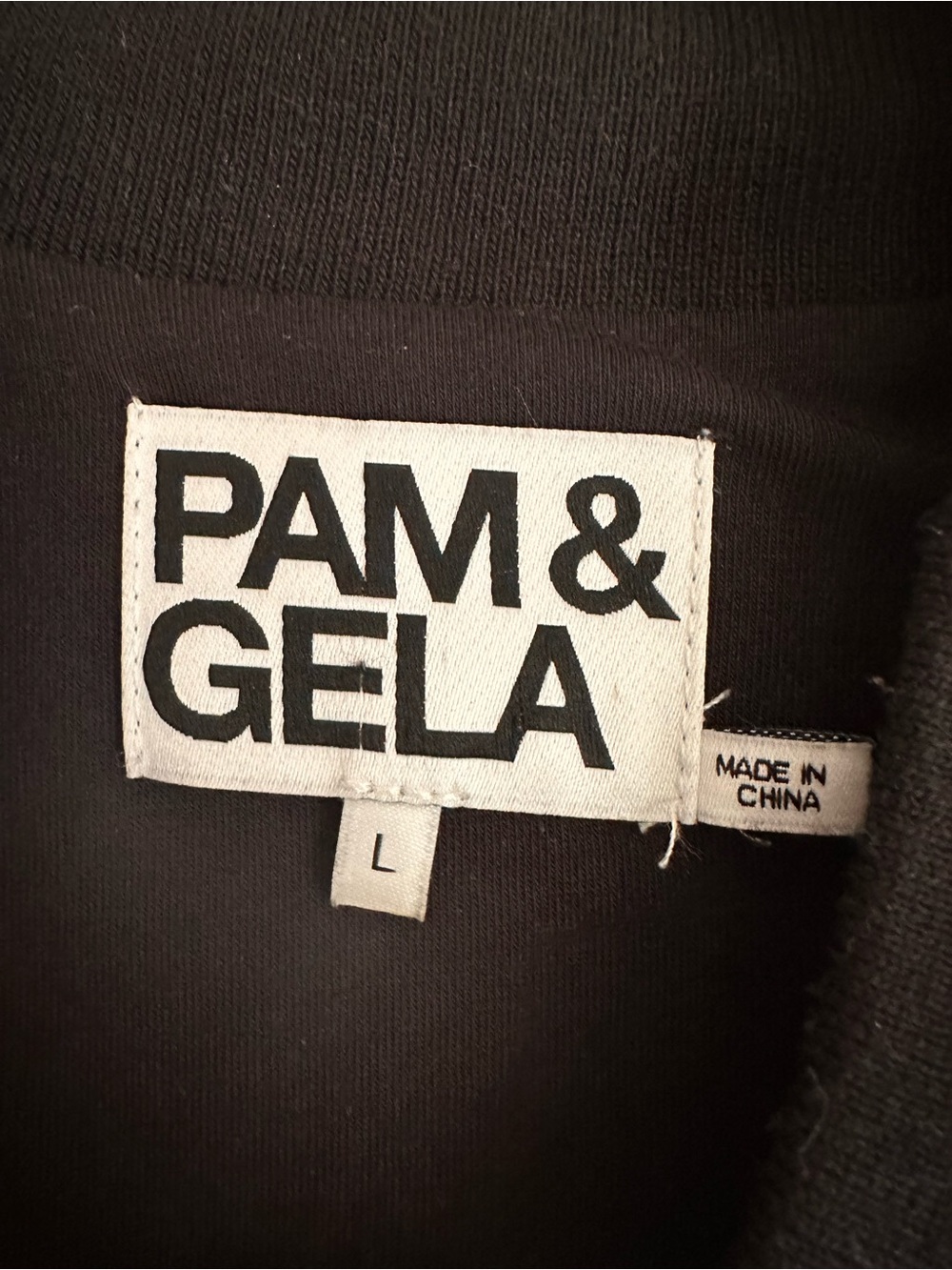 Pam & Gela Rose Gold Sequin Bomber Jacket and Jogger Set - Picture 4 of 8